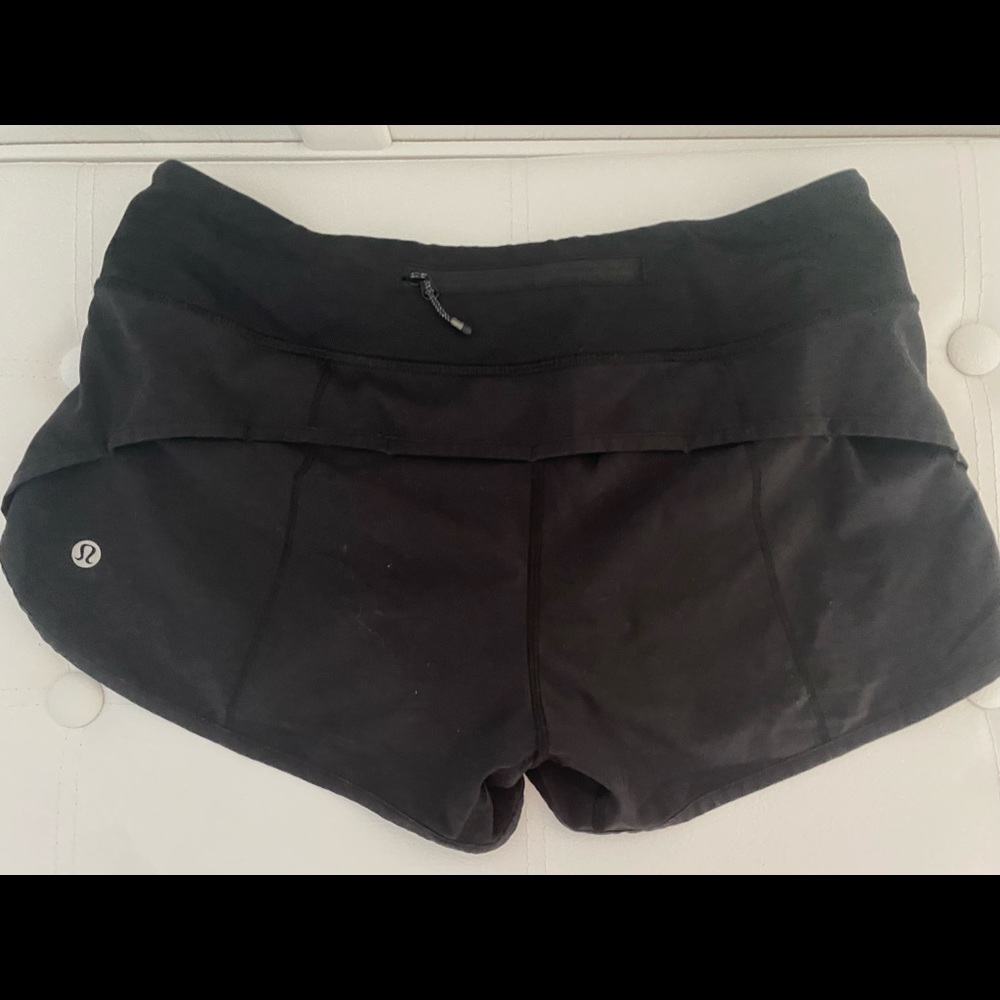 Lululemon run speed up shorts